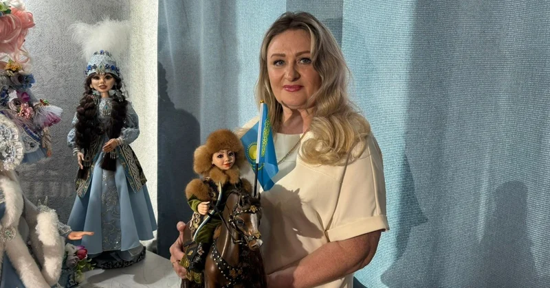 Петропавл тұрғыны полимерлі балшықтан ерекше қуыршақтар жасайды