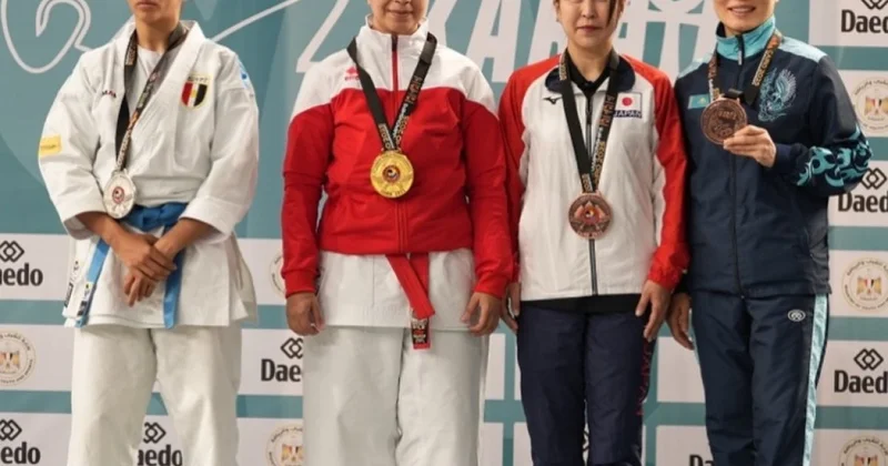 Казахстан впервые завоевал медаль по пара карате в Каире