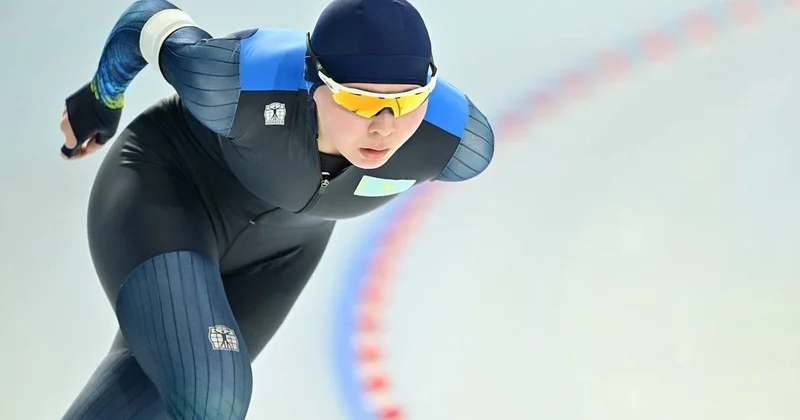 Казахстанская конькобежка Кристина Шумекова завоевала два золота на этапе Кубка мира