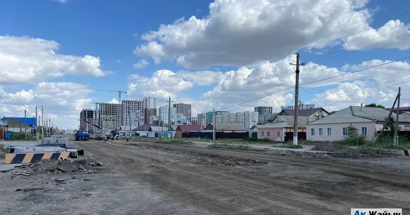 Атырауда Гагарин көшесінің жөндеу жұмыстары 2026 жылы жалғасатын болды