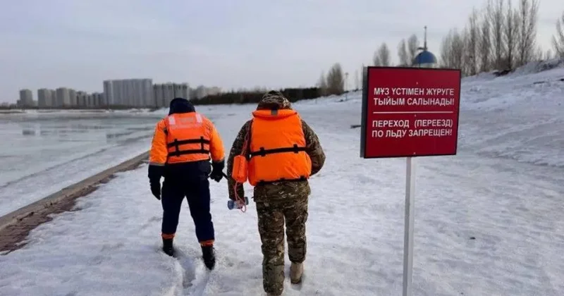 Катки и ледяные горки временно закрыли в Астане из за потепления