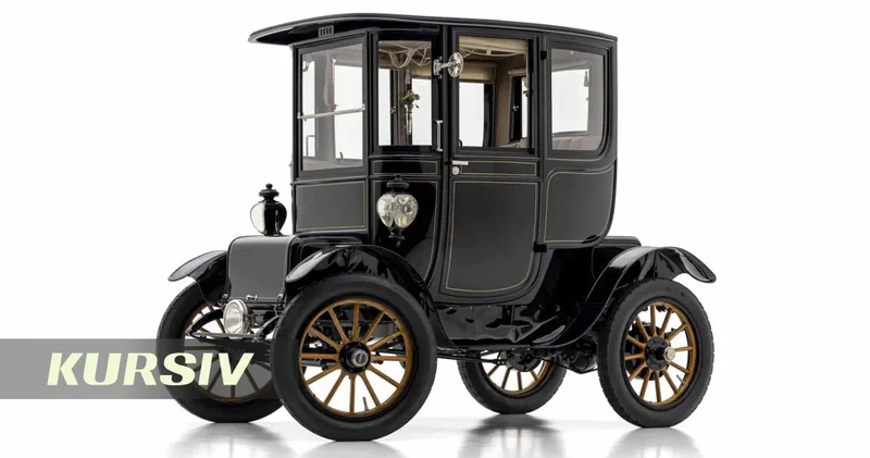 1912 electric car goes up for auction
