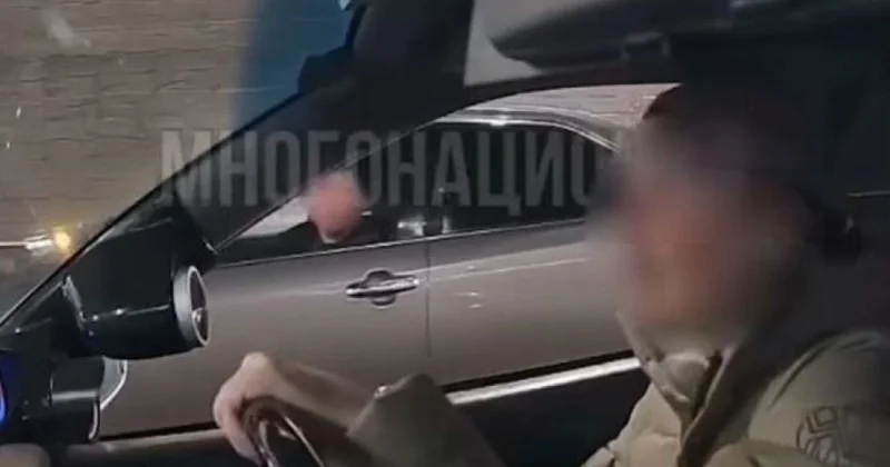 Конфликт на дороге с участием иностранца в Алматы завершился арестом (видео)