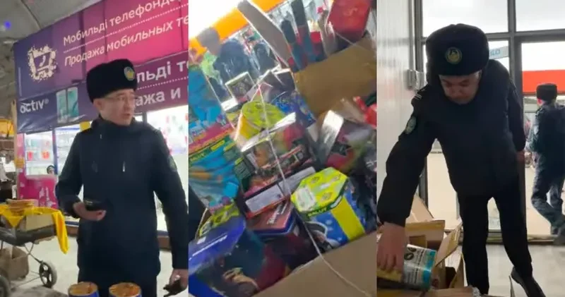Жамбыл облысында полиция заңсыз пиротехника саудасының 69 дерегін анықтады
