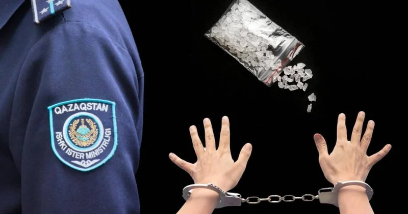 Ақтауда Қазпошта арқылы героин алған күдіктілер полициядан қашуға тырысты