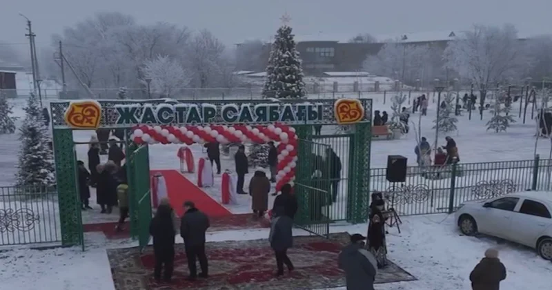 ​Дамбы ауылында жаңа Жастар саябағы ашылды: келушілерді не күтіп тұр