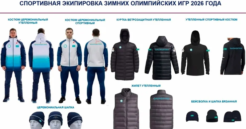 Милан Олимпиадасындағы Қазақстан құрамасы киім формасының үлгілері жарияланды