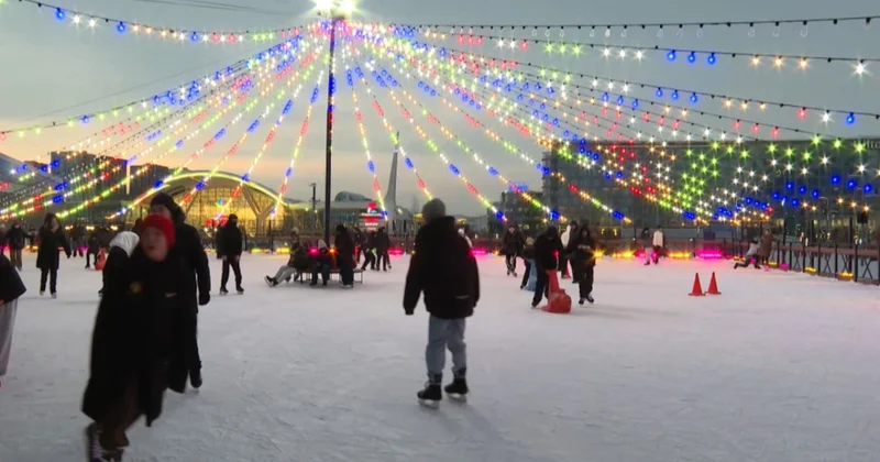 Елордадағы ең танымал мұз айдыны EXPO кешенінде орналасқан