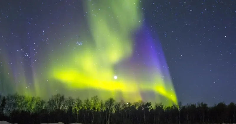 Полярные сияния и магнитные бури ожидаются в новогоднюю ночь