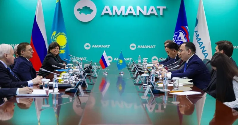 AMANAT пен Единая Россия өкілдері саяси ынтымақтастықты дамыту жөнінде кездесті