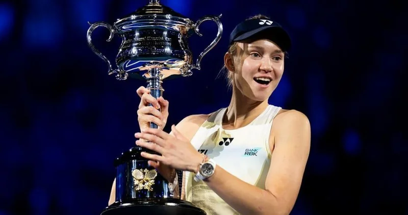 Елена Рыбакина мансабындағы барлық 12 чемпиондық атақты білесіз бе?