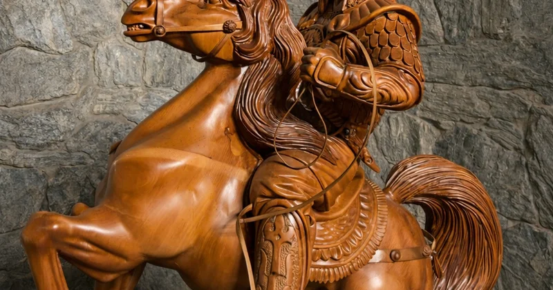 Хандарды қашап сомдаған