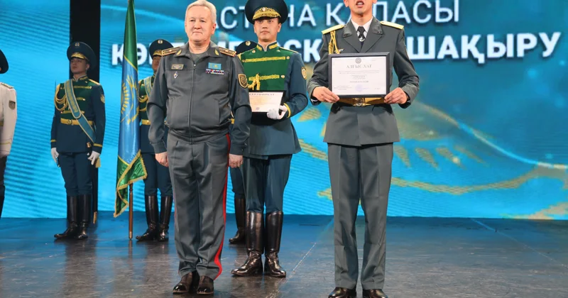 В Астане состоялась торжественная отправка призывников Көктем 2026