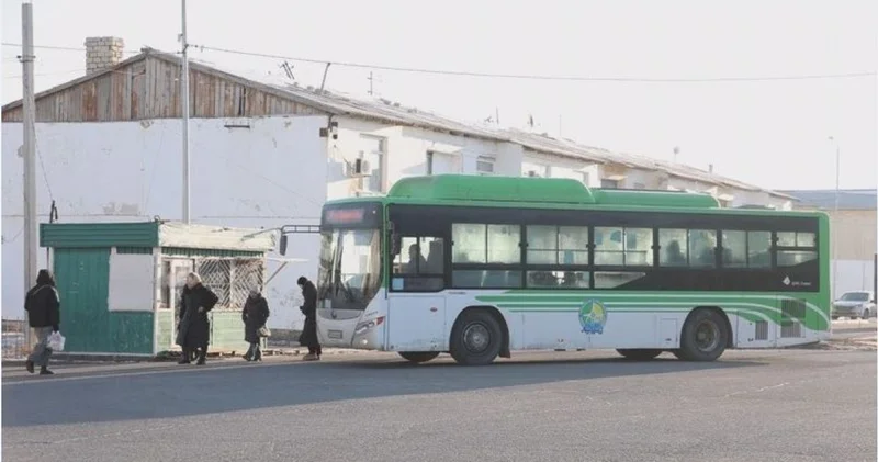 Автобус жүргізушілері наразылық танытты