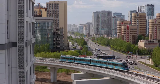 Один миллион пассажиров перевез LRT в Астане за 14 дней