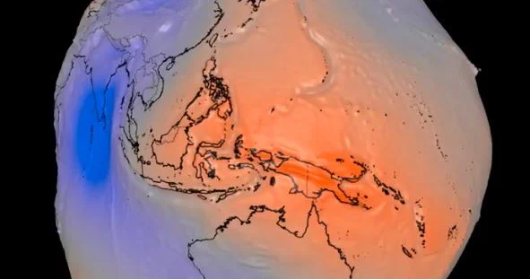NASA Жердің геоид бейнесін көрсетті