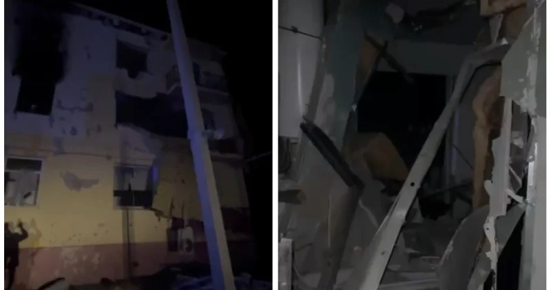 Түркістан облысында газ жарылып, көпқабатты үйдің бір бөлігі қирап қалды