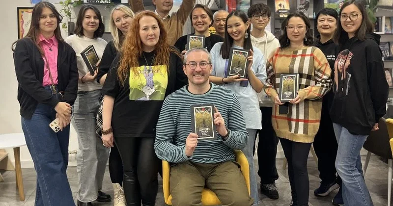 Творческая встреча с писателем Артемом Уразимбетовым прошла в Астане