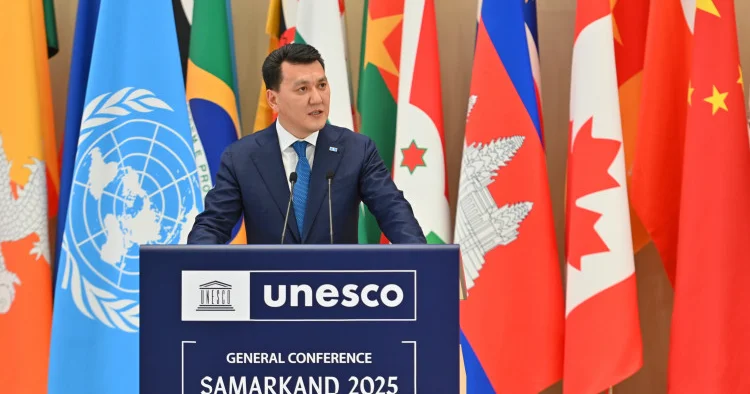 Госсоветник рассказал о новых инициативах Президента на генеральной конференции ЮНЕСКО