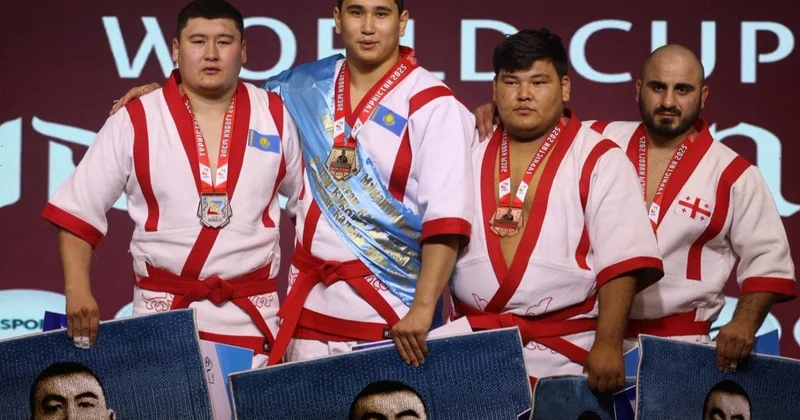 Қазақ күресі: Қазақстан құрамасы әлем кубогін 6 алтын медальмен аяқтады
