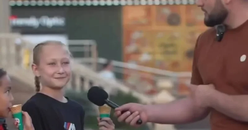 Русская девочка покорила казахстанцев знанием казахского