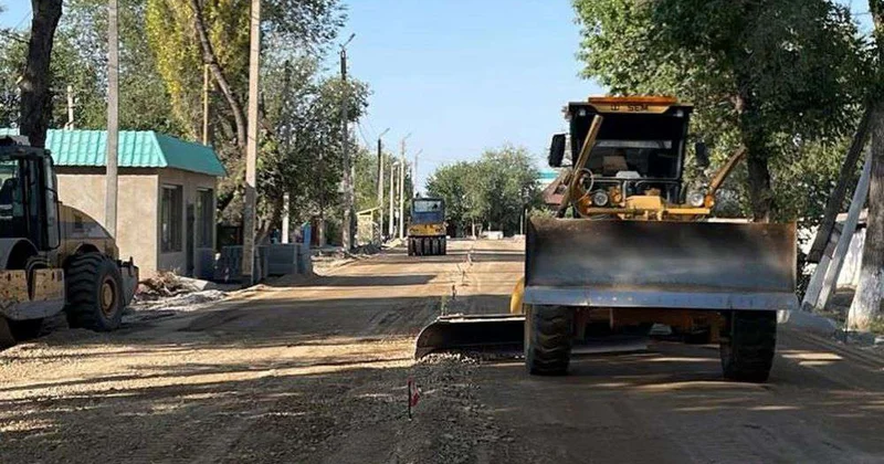 Тараз обновляет транспортные артерии