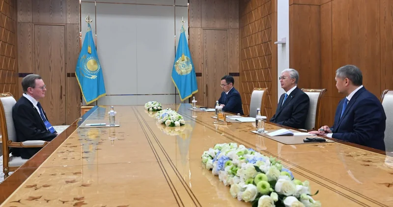 Токаев принял президента и вице канцлера Queen’s University Belfast