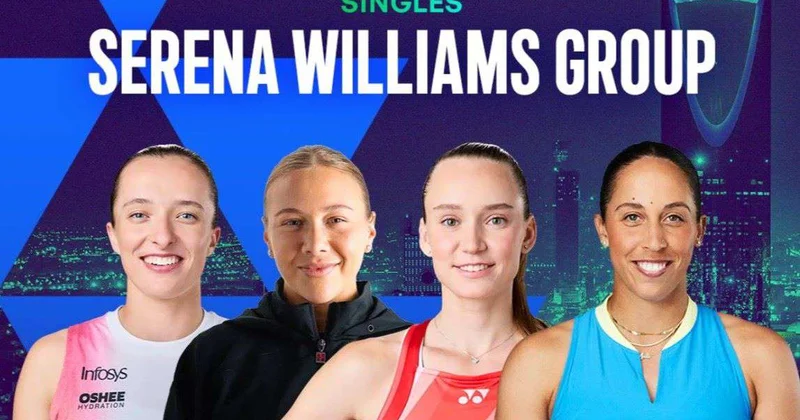 Елена Рыбакина попала в группу Серены Уильямс