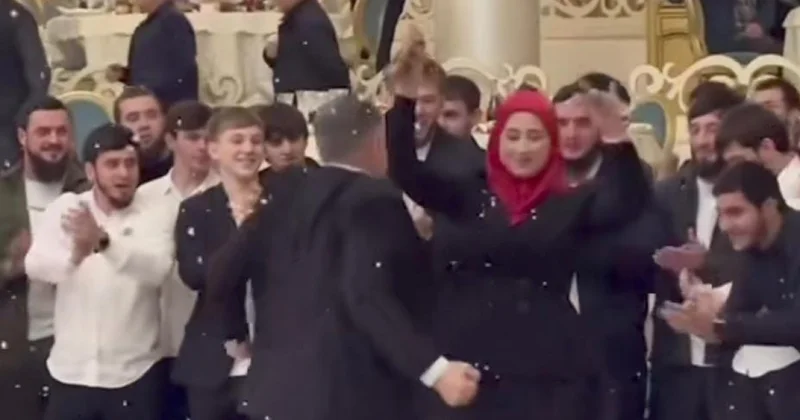 Танец на свадьбе мужа с другой: жительница Чечни стала звездой соцсетей (ВИДЕО)