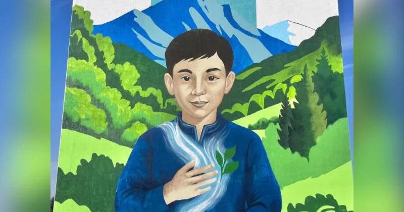 Жетісуда Таза Қазақстан , Адал Азамат және Заң мен Тәртіп атты мурал ашылды