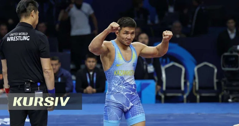 Вольник Нуркожа Кайпанов вышел в финал домашнего чемпионата мира в Астане