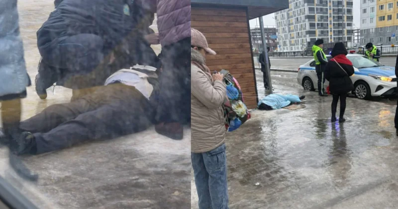 Мұздан тайып, мерт болды : Астанада автобус аялдамасынан ер адамның мәйіті табылды
