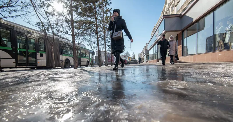 Астанадағы көктайғақ: 572 адам жарақат алған