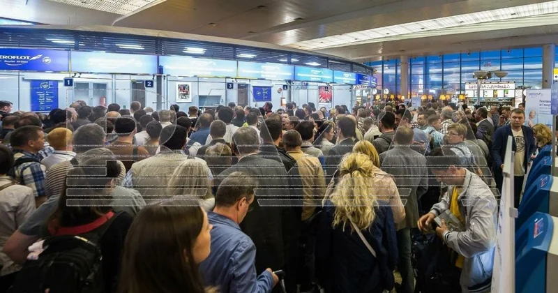 Сотни пассажиров застряли в аэропортах России накануне Нового года
